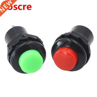 10 PCS 12MM Small Round Button DS-313 2 Pin Reset without Lo
