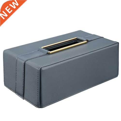 Leather Compact Tissue Boxes Living Room Model Room, Sales