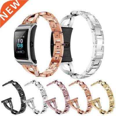 Suitable For Huawei Band 5 X-shaped Diamond Steel Band Rhine