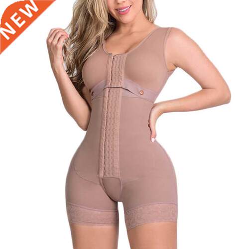 High Compression Full Body Shapewear With Hook And Eye Front