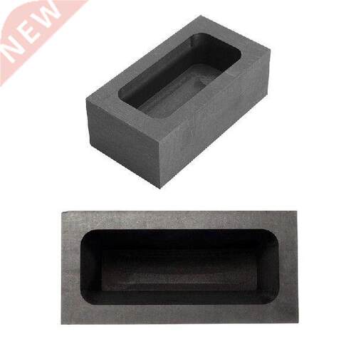 2Pcs Graphite Casting Ingot Bar Mold for Gold Silver Copper
