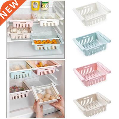 1PCS Kitchen Organizer Box Adjustable Kitchen Refrigerator