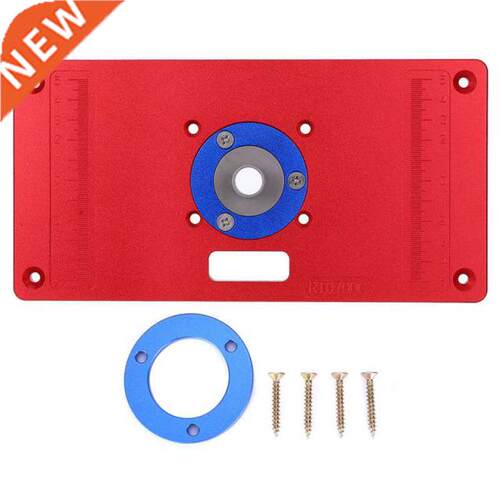 Trimming Machine Flip Board Red Aluminum Alloy Router Table