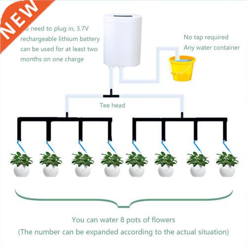 8/4/2 Head Pump Timer System Outdoor Automatic Watering Pump