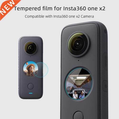 for Insta360 ONE X2 High Hardness Clear Tempered Glass Scree