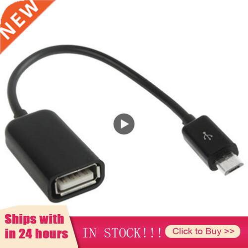16 Micro USB OTG Host Cable 1 Input Male To 2 Output Fema