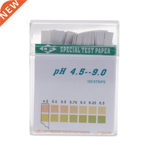 100 Strip 4.5-9 PH AlkaliAcid Indicator Paper Water Saliva L