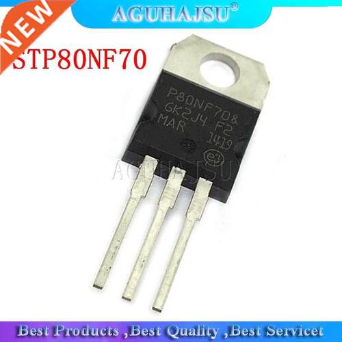 10pcs/lot STP80NF70 80NF70 TO-220 MOSFET controller 80A 70V