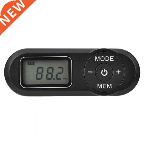 FM Player Receiver Outdoor Walking Portable LCD Digital Disp