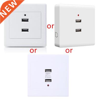 Grounded Electric Wall Chger Adapter Chging 2/4 Ports US