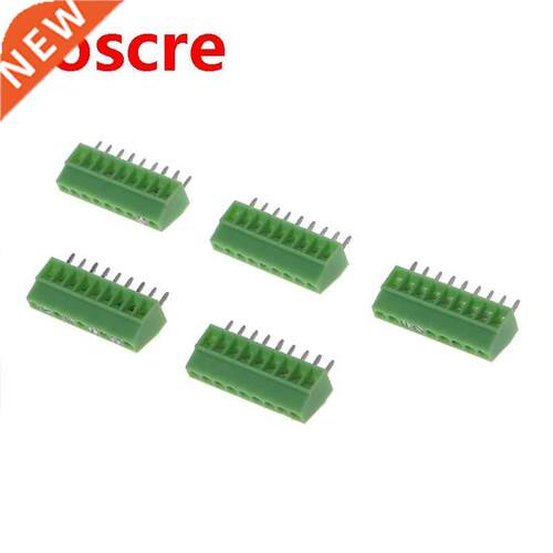 10 Pcs 2Pin-10Pin Screw PCB Mounted Terminal Blocks Connecto
