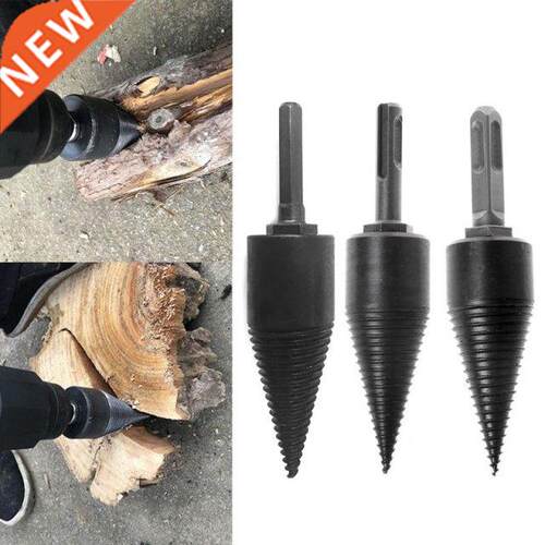 Firewood Machine Drill Wood Cone Reamer Punch Driver Drill B