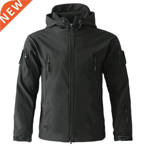 Mens Tacti Jacket Hiking Jackets Shark Skin Soft Shell Cl