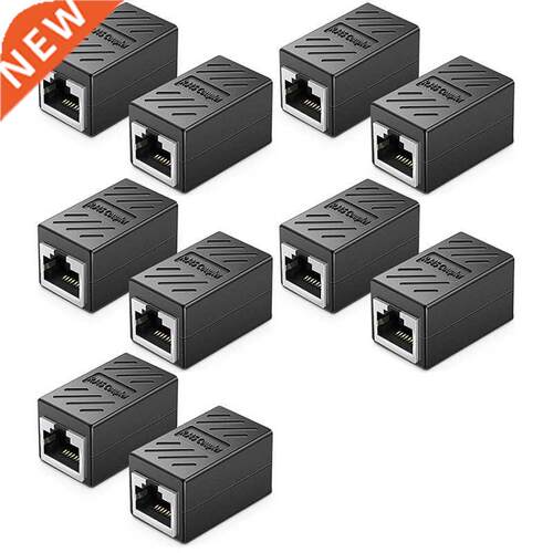 RJ45 Coupler Ethernet Cable Coupler LAN Connector Cat7/Cat6