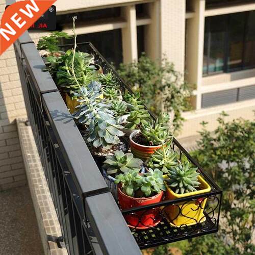 Exquisite structure fine texture balcony flower stand