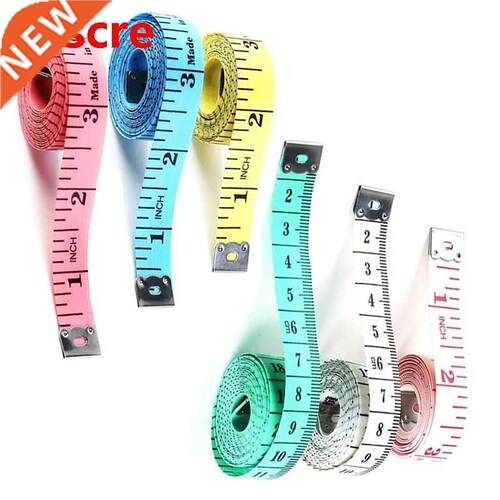 6 Pack Colorful Measuring Tape, Double Scale Body Sewing Fle