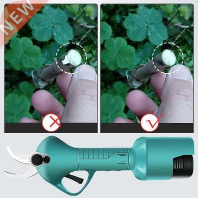 Cordless Electric Pruning Shears With 2 Pack Backup Recharge