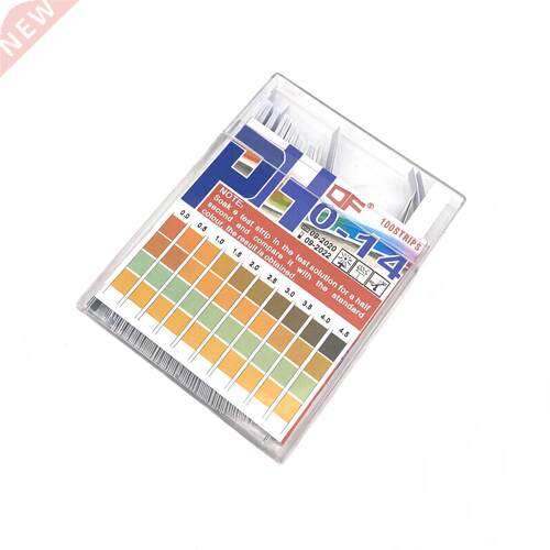 100pcs PH0-14 Test Paper Laoratory Household PH Test Strips