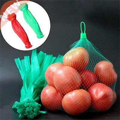 10Pcs Plastic Nylon Mesh Net ags for Vegetale Fruit Egg