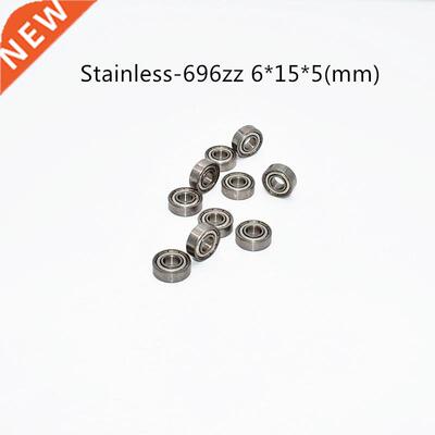 Stainless steel bearing 10PCS S696ZZ 6*15*5(mm) free shipp