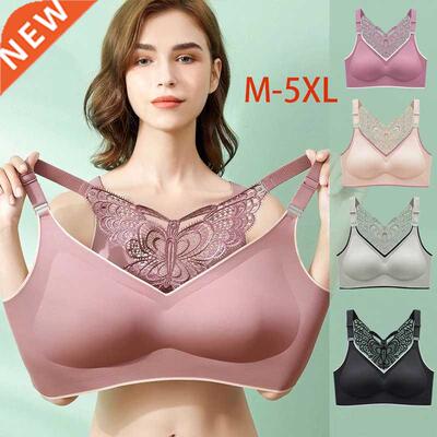 Plus Size Bras For Women 3XL 4XL 5XL Large Size Bralette Sea