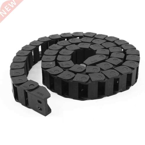 Machine Tool 1 Meter 3.3Ft Long Cable Drag Chain 15mm x 20mm
