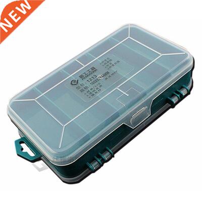 Top PENGGONG 13 Grids Tool Box Double-Side ToolBox Organizer