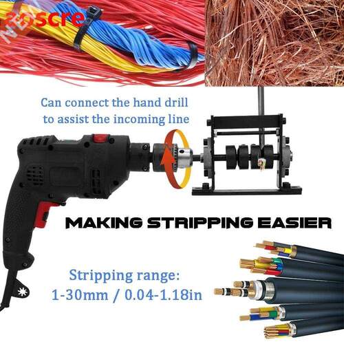 Manual Wire Stripping Machine Scrap Cable Peeling Machines T
