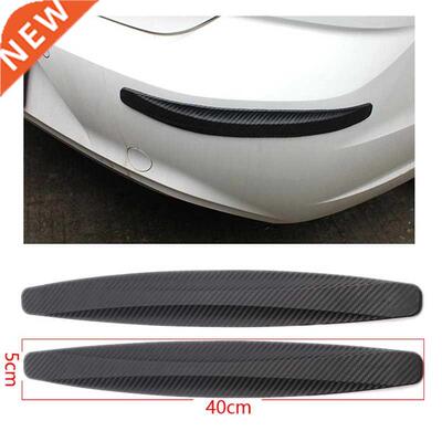 2Pc 40x5CM Car Bumper Protector Guard Anti-Scratch Strips St