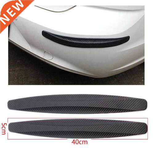 2Pc 40x5CM Car Bumper Protector Guard Anti-Scratch Strips St