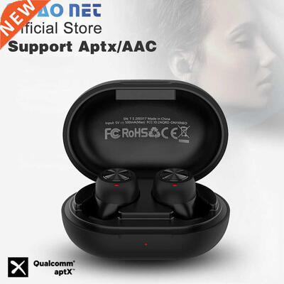 TWS Wireless Earphones Qualcomm APTX CVA8.0 Noise Reduction