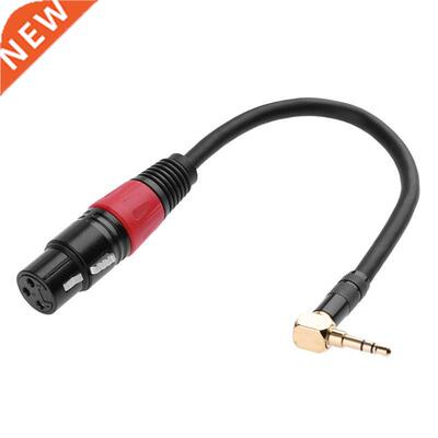 0.2m 90 Degree 3.5mm 1/8nch TRS Male to XLR 3Pn Female Aud