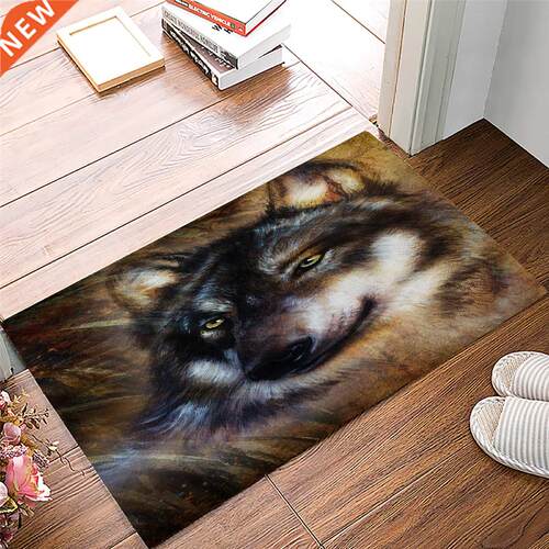 Wolf Animal Doormats Home Kitchen Entrance Decoration Floor