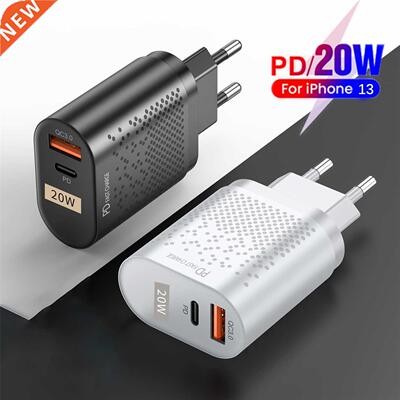 PD 20W USB Type C Charger For iPhone 13 12 Pro Max Mini Quic