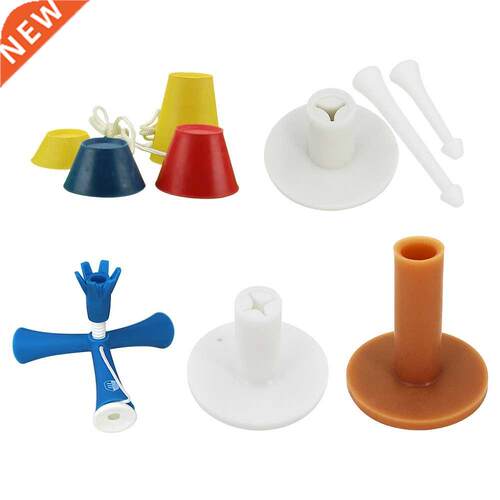 1 Pcs Winter Golf Tees Golf Winter Rubber Tee with Rope Gol