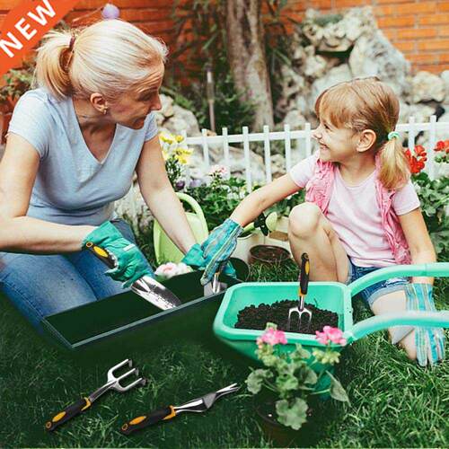 Gden Tool Hand Trowel,Rake,Cultivator,Weeder Tools With Er