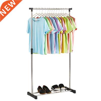 Simple Folding Clothes Hanger Movable Assembled Coat Rack St