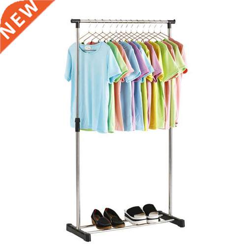 Simple Folding Clothes Hanger Movable Assembled Coat Rack St
