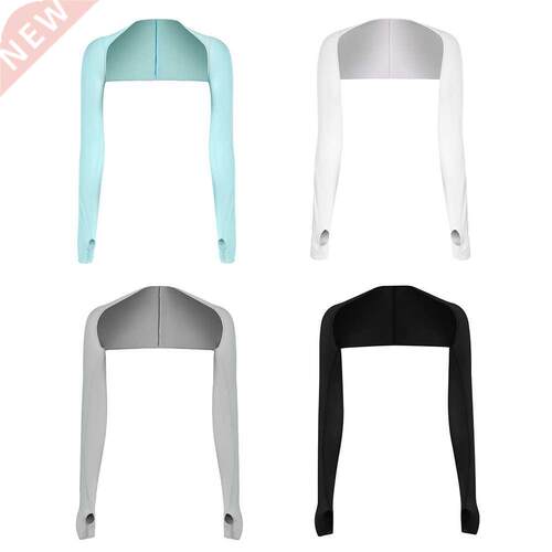 Summer Cooling Shawl Arm Sleeves Non-slip Sun Protection