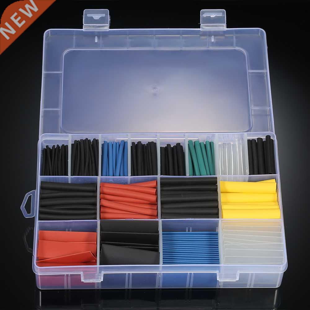 580PCS Assorted 2:1 Polyolefin heat shrink tube Tubing Tube