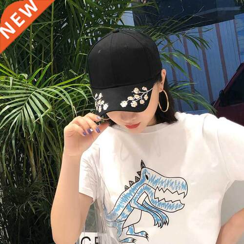 Outdoor Sport Golf Caps Flower Embroidery Baseball Cap Elega