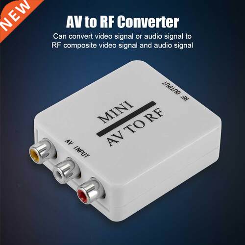 Mult-functonal Classc AV To RF Vdeo Converter Durable Pr
