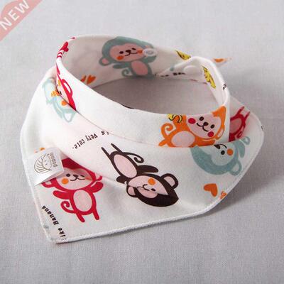 Bib Cotton Bandana Bibs Baby Babador Feeding Smock Infant Bu