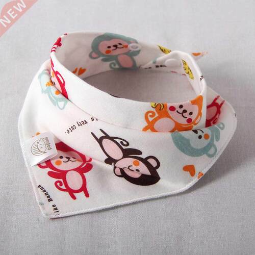 Bib Cotton Bandana Bibs Baby Babador Feeding Smock Infant Bu