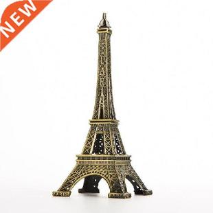 Paris Figurine Crafts Vintage Bronze Tower Metal Eiffel