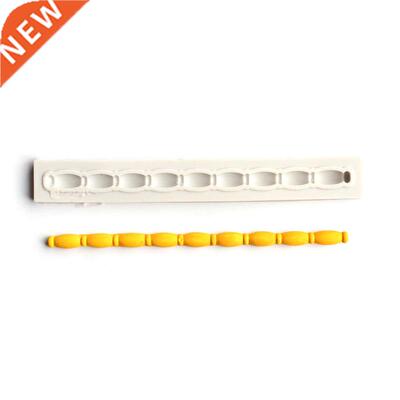 Bamboo Decorative Strips Silicone Fondant Mould Cake Border
