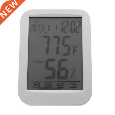 Thermometer Hygrometer temperature humidity clock LCD Alarm