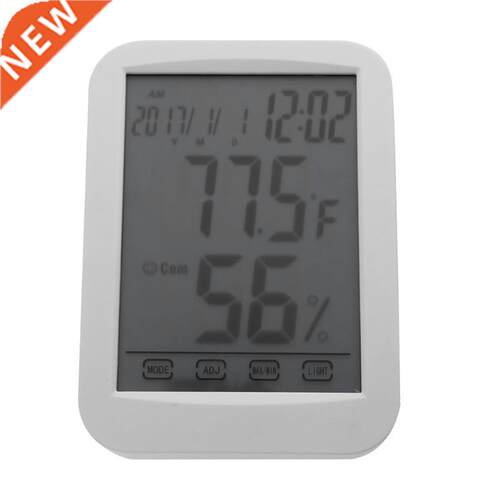 Thermometer Hygrometer temperature humidity clock LCD Alarm