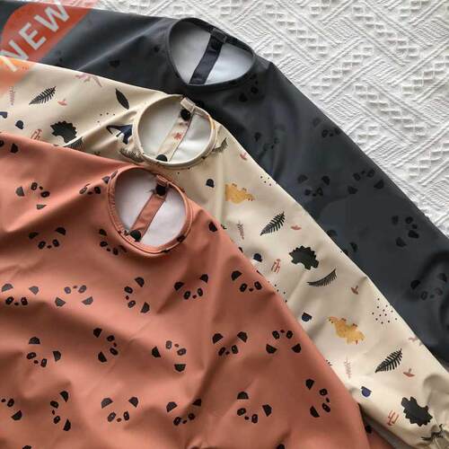 ay is Waterproof Infant Eating i with Pocket Children