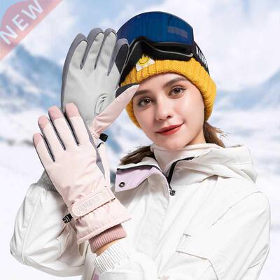 Winter Gloves Women Ski Gloves with Touchscreen Function The